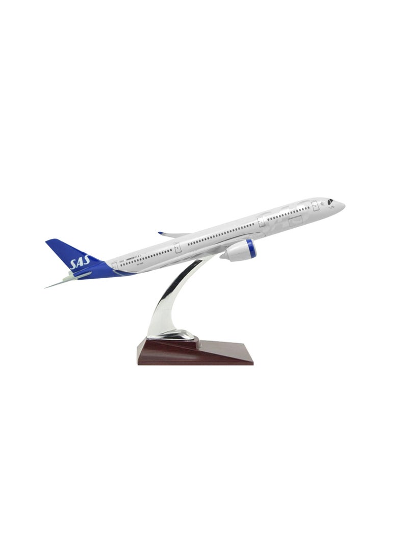 45cm SAS Airlines Airbus A350  Aircraft Diecast Metal Miniature Airplane Model