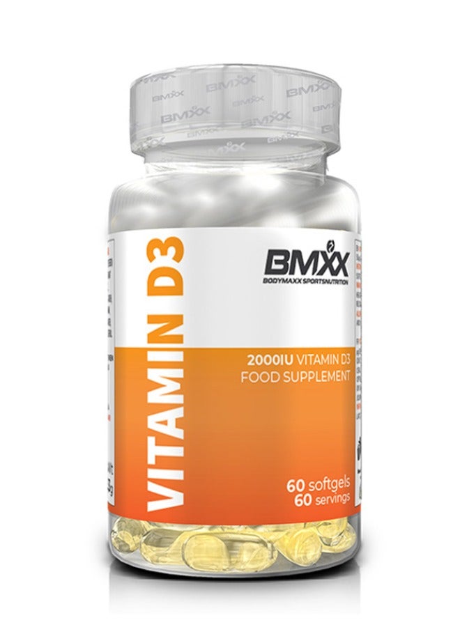 Vitamin D3 60 Tablets 60 Servings