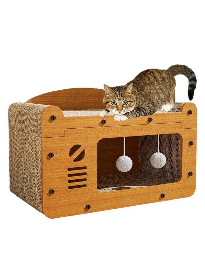 Cat Scratching Board Board Cat Cat Claw Board Cat House Cat Nest Cardboard Cats House for Cats Kittens Scratch Box Board for Cat Scratching Post for Indoor Cats Bed