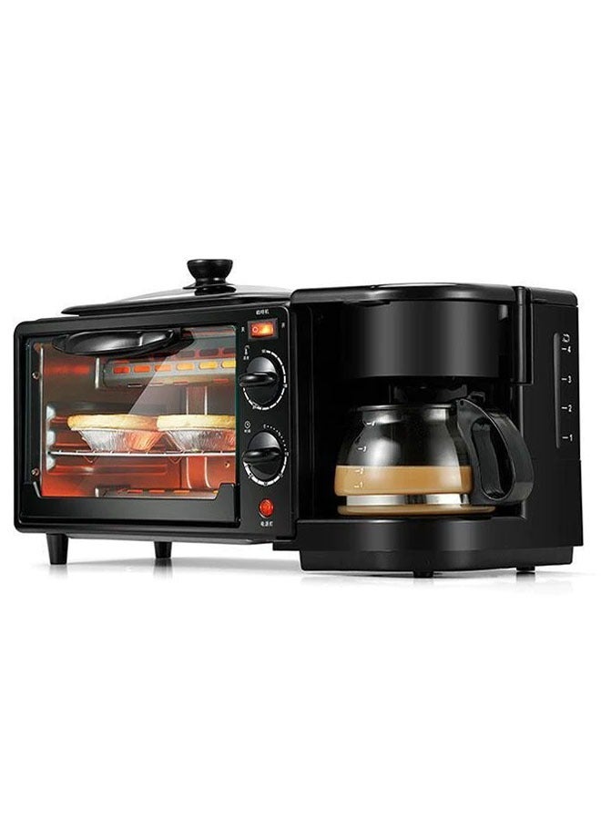 3-in-1 Multifunction Breakfast Maker Coffee Machine Electric Oven