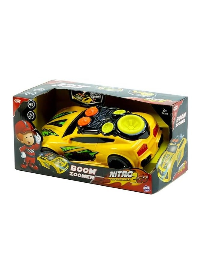 Nitro2Go Boom Zoomer Rc car yellow