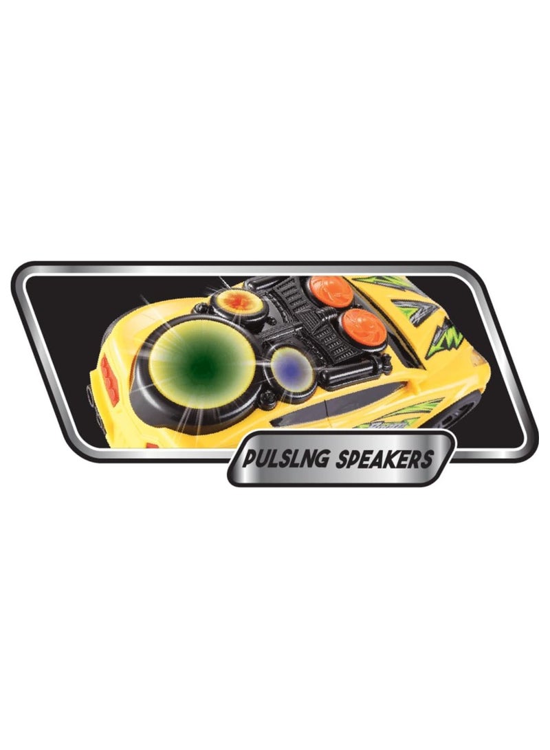 Nitro2Go Boom Zoomer Rc car yellow