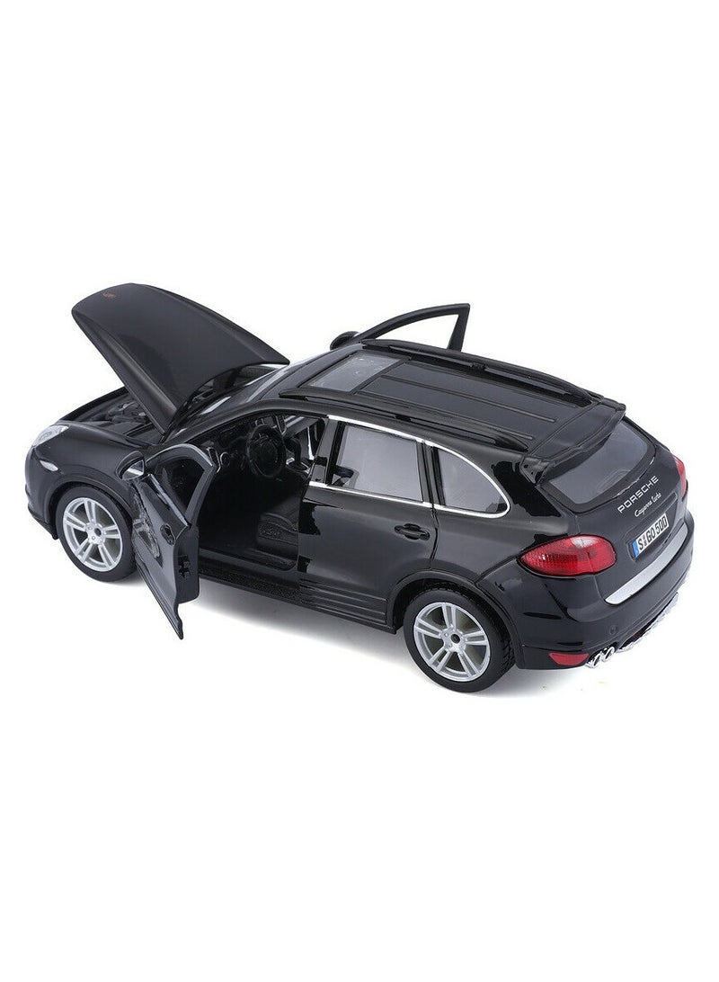 Bburago Plus Porsche Cayenne Turbo 1:24 black