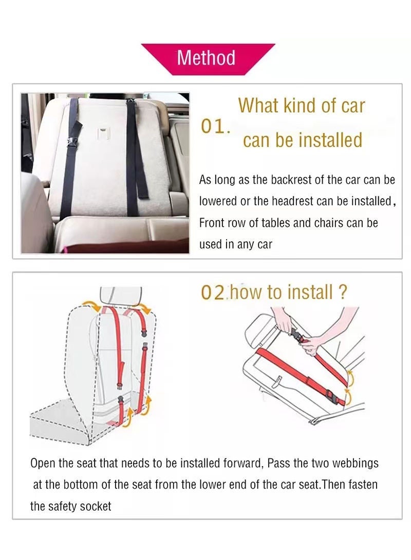 4. High-quality Skin-friendly, Breathable, And Convenient Baby Car Seat (for All Gm Cars)