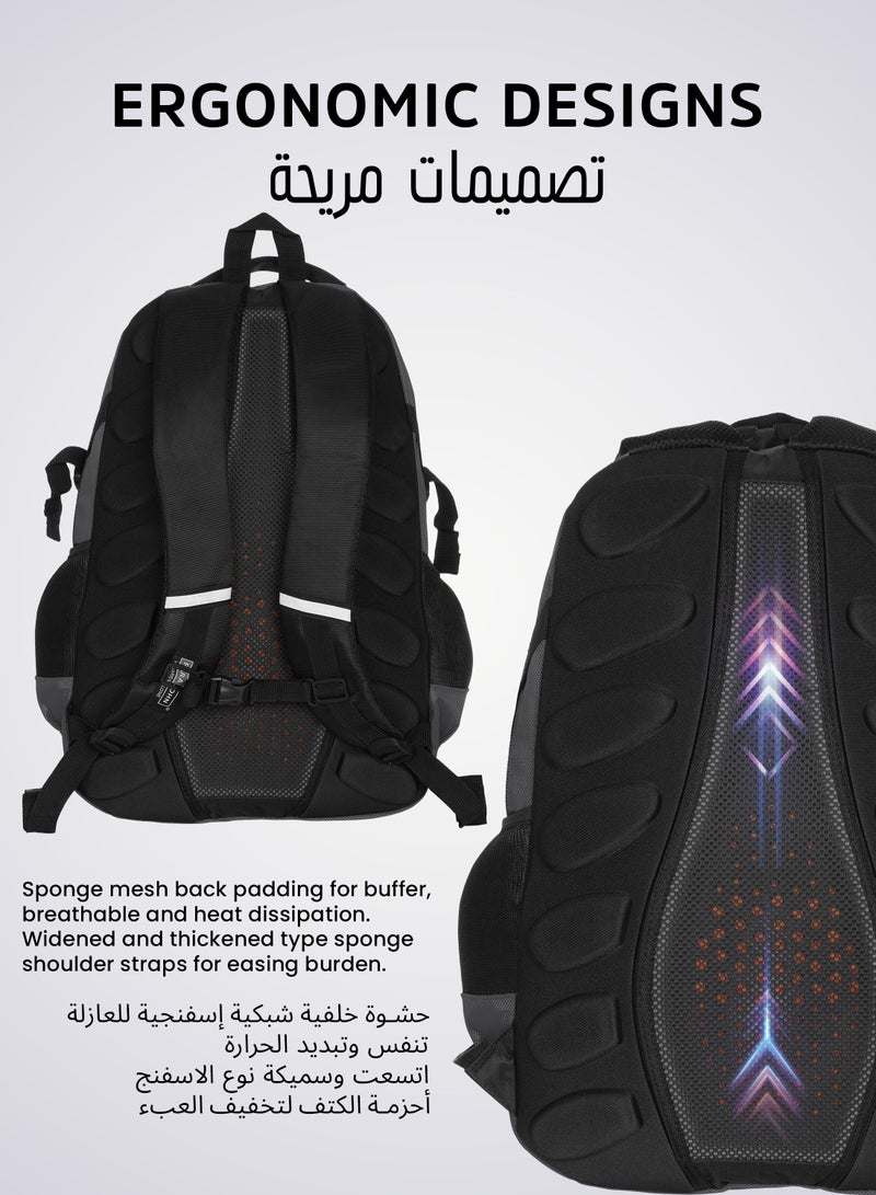 Ergonomic Decompression Backpack - Grey