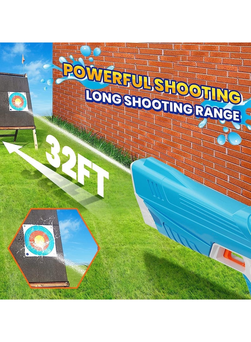 Water Gun Toy for Kids,Realistic Water Blasters Model That Absorbs Water Automatically,Water Battle Game Gun Toy