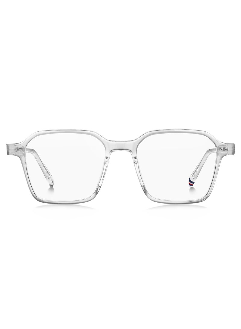 Men's Rectangular Shape Acetate Sunglasses TH 2071 44 - Lens Size: 43.7 Mm - Crystal