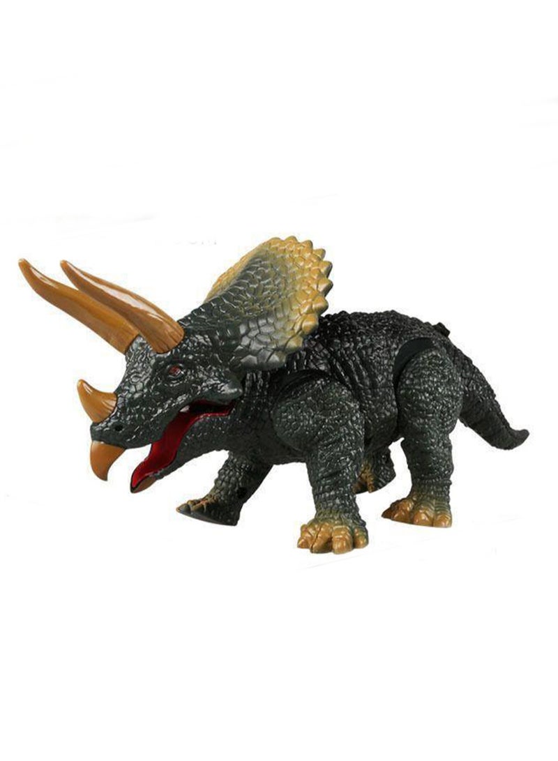 Tricky Toys Remote Control Electric Simulation Triceratops Toy (with Battery + Screwdriver)