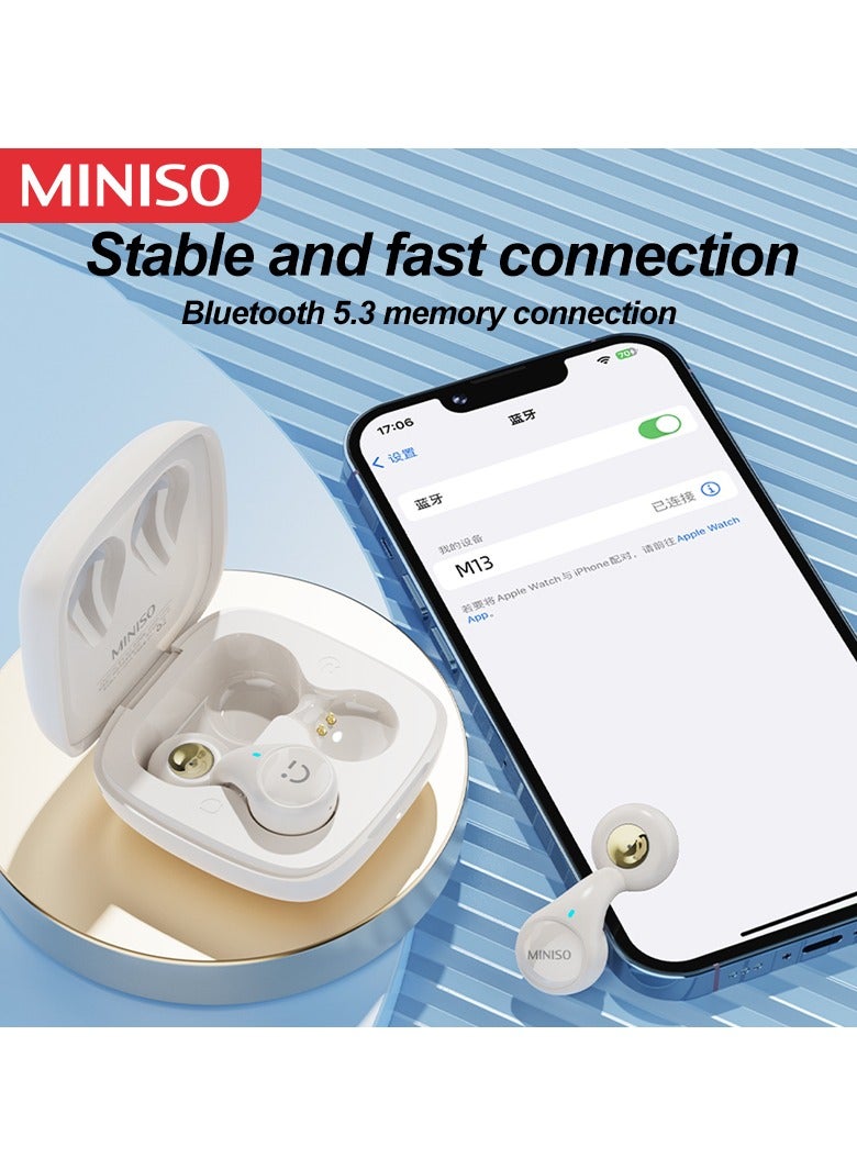 Miniso M13 Wireless Bluetooth Headphones-Black