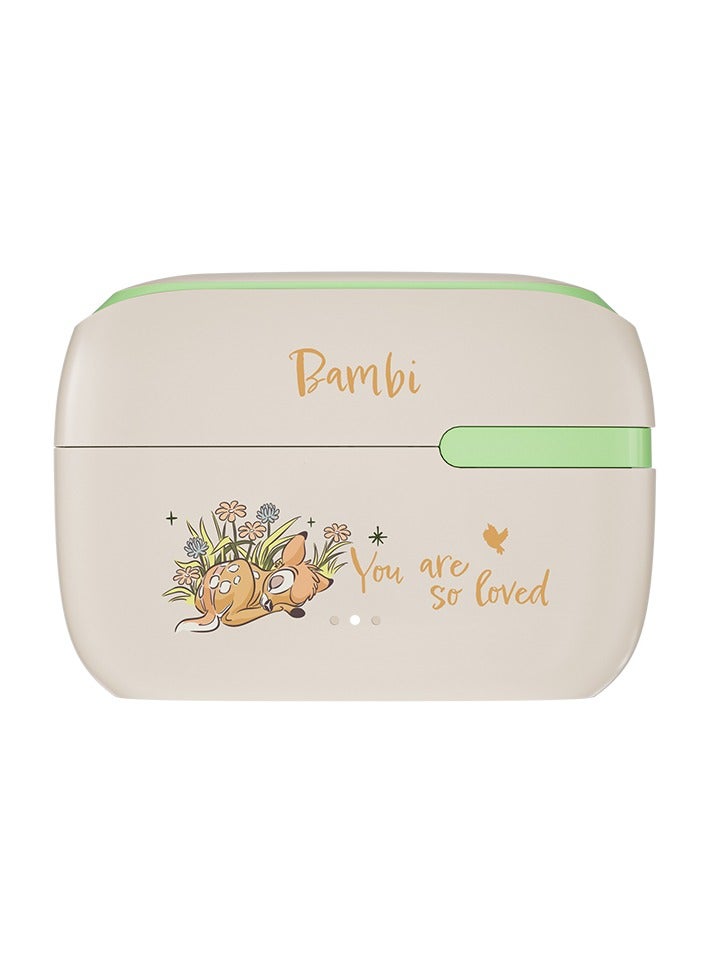 QS-T10 Clip-On Wireless Bluetooth 5.3 Kids Headphones Smart Touch Bambi