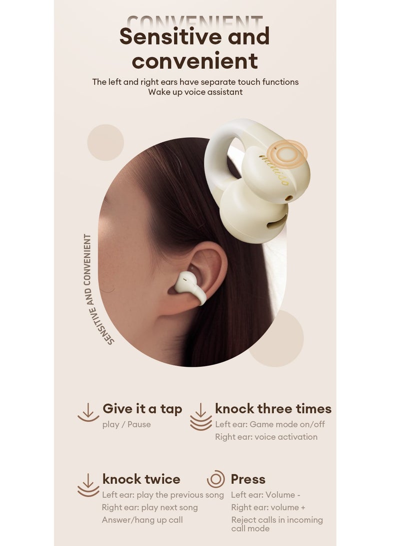 Miniso MCT12 Wireless Bluetooth Headphones-White