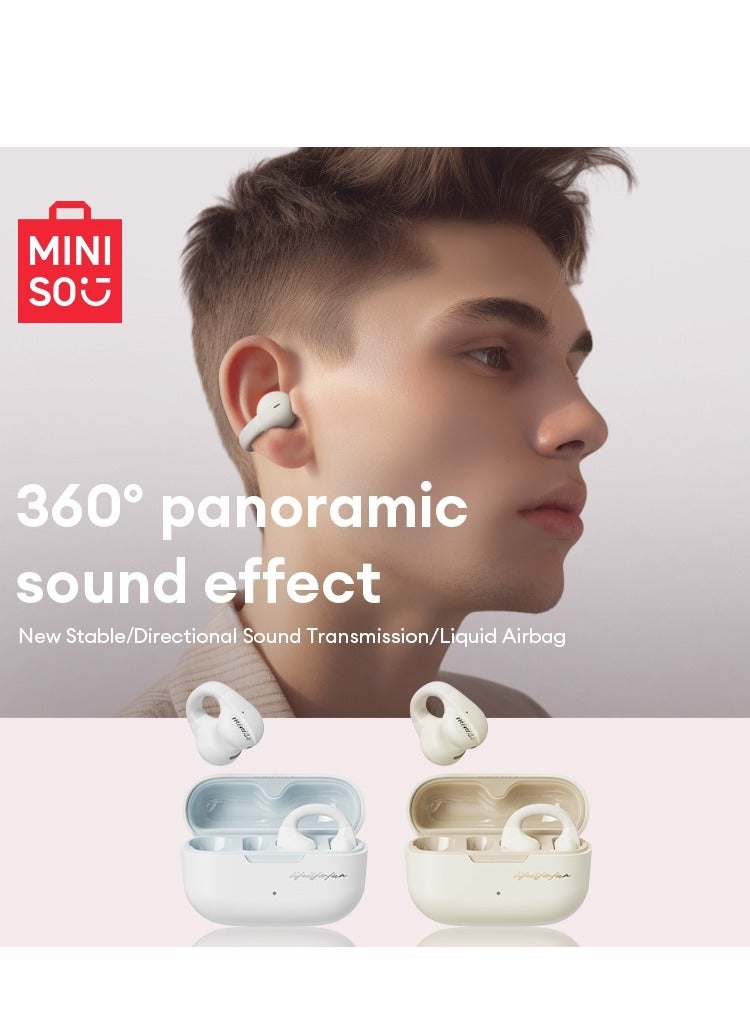 Miniso MCT12 Wireless Bluetooth Headphones-White