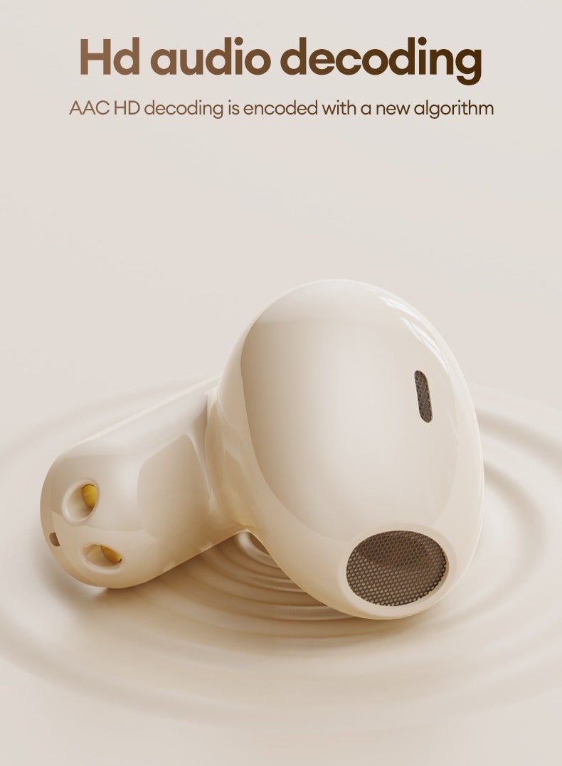 Miniso M08 Wireless Bluetooth Headphones-Beige