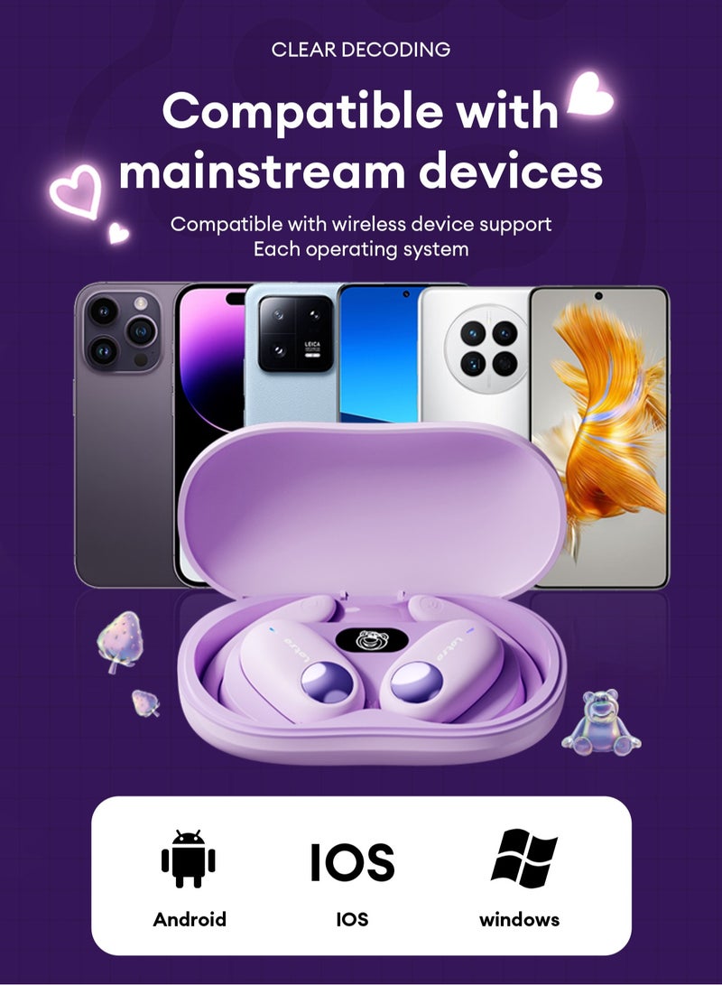 Disney QS-O03 Wireless Bluetooth Headset - White Marie Cat