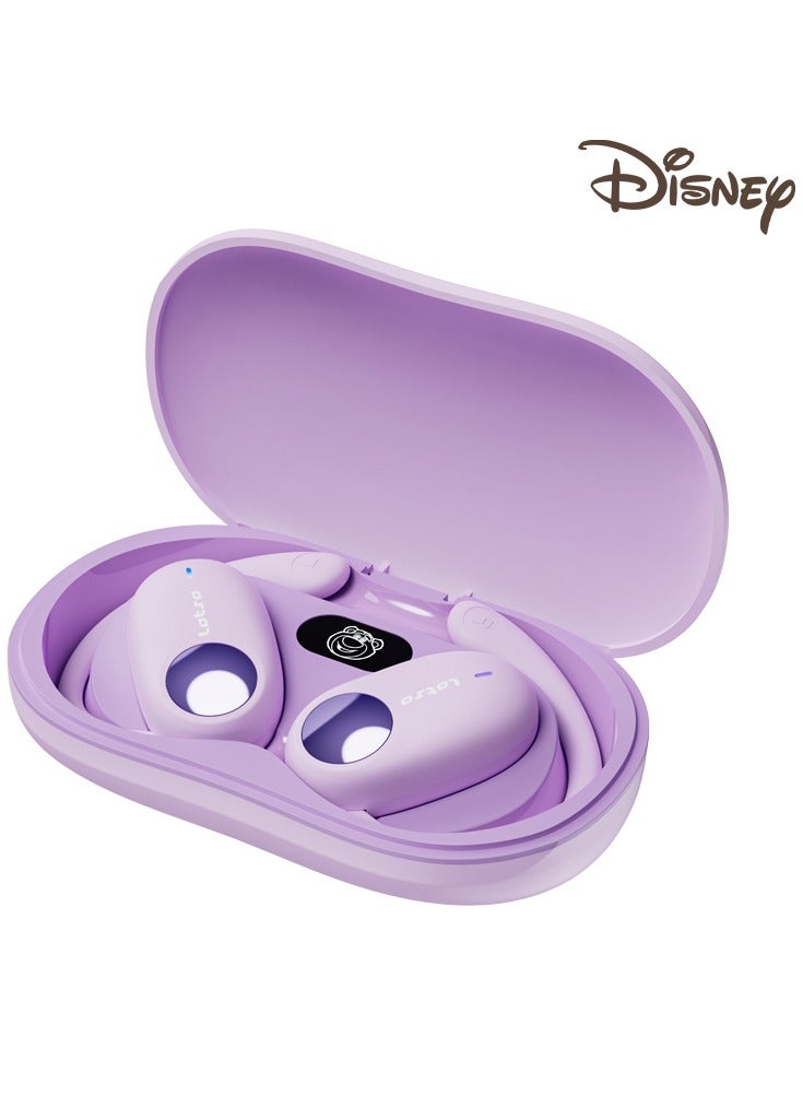Disney QS-O03 Wireless Bluetooth Headphones-Purple