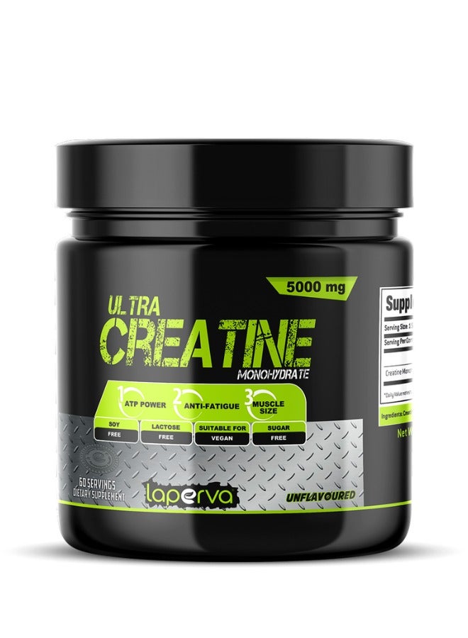 Ultra Creatine, Unflavored 60 Servings 300 Gram