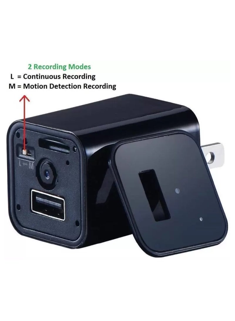 Best Quality HD 1080P Camera USB Wall Charger Adapter Video Recorder Security Camera