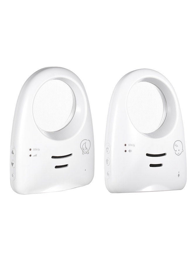 Portable 2.4GHz Wireless Digital Audio Baby Monitor One-Way Talk Crystal Clear Baby Cry Detector Sensitive Transmission