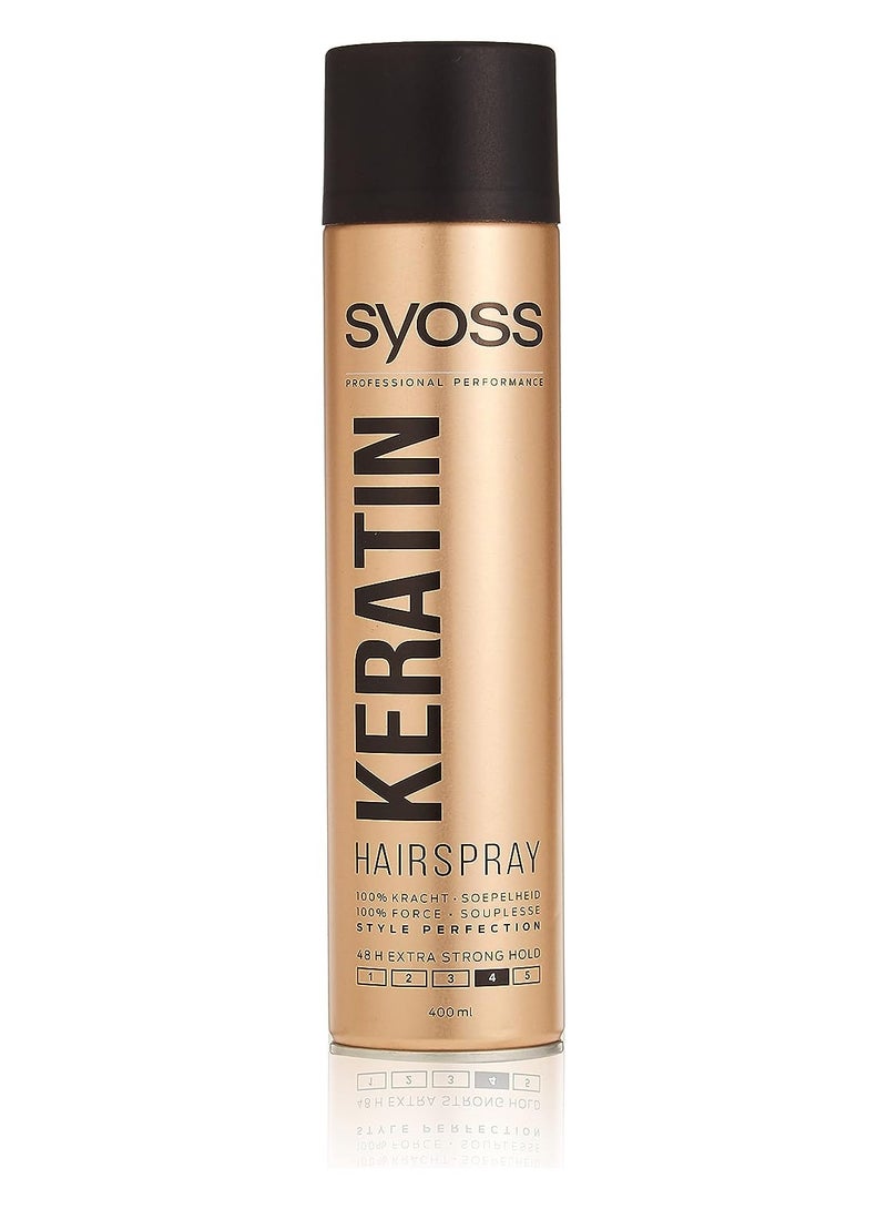Keratin Hairspray 400Ml