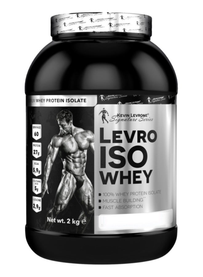 Levro Iso Whey, 100% Whey Protein Isolate, Bunty Flavor, 2kg