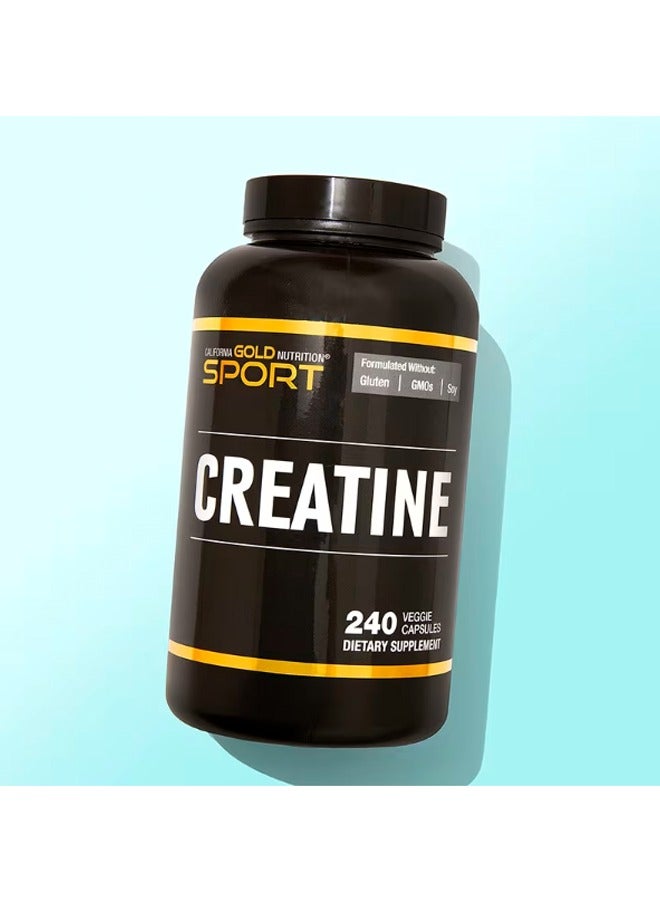 Creatine - 240 Veggie Capsules