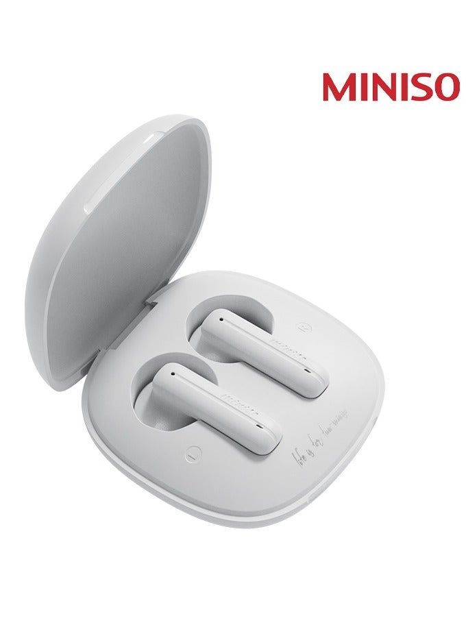 MINISO MCT11 Wireless Bluetooth Headset - White