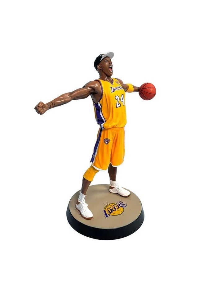 Basketball Star Lakers Kobe Bryant Roaring 34cm PVC Figure Statue Boxed Gift