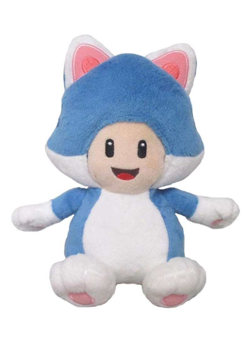 Super Mario 3D World Cat Toad plush toy Children's Birthday Gift Home Decorations