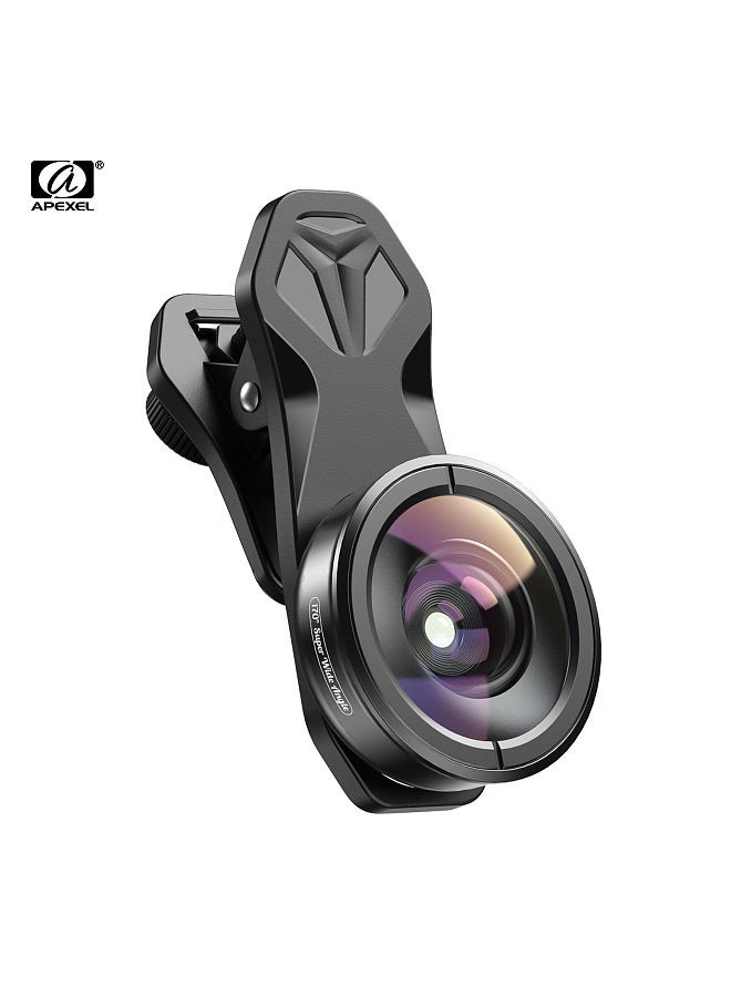 APEXEL APL-HD5SW 170°Super Wide Angle Lens for Dual Lens / Single Lens Smartphone for iPhone Pixel Samsung Galaxy Huawei Smartphones