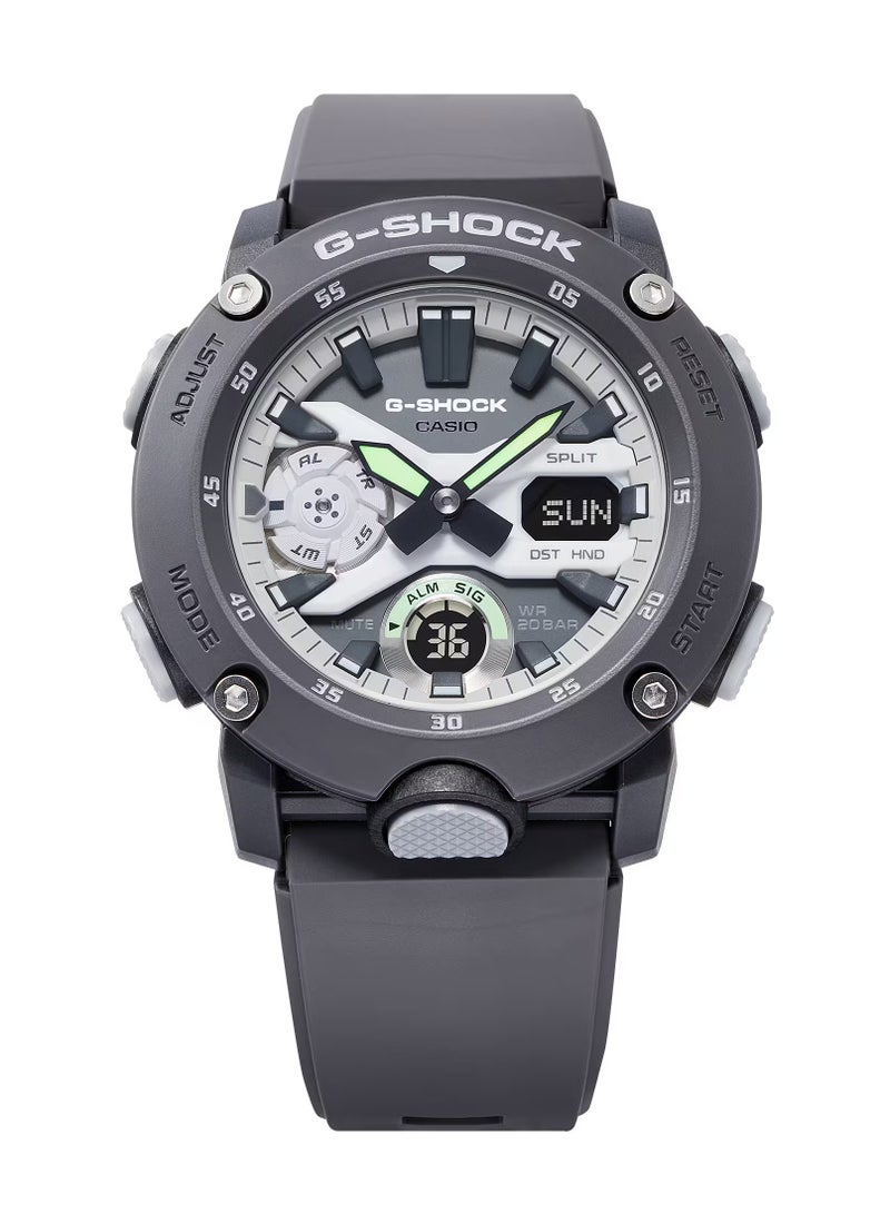 Analpg+Digital Resin Band Watch GA-2000HD-8ADR