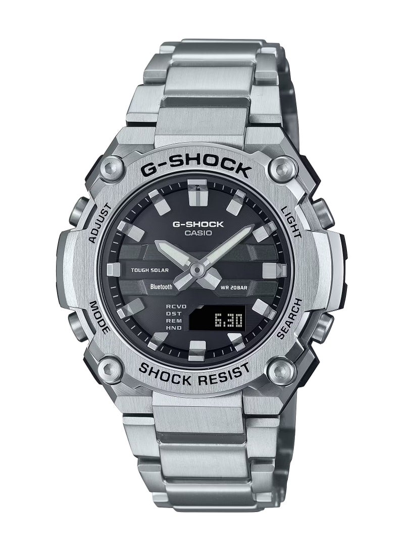 Analog+Digital Stainless Steel Watch GST-B600D-1A