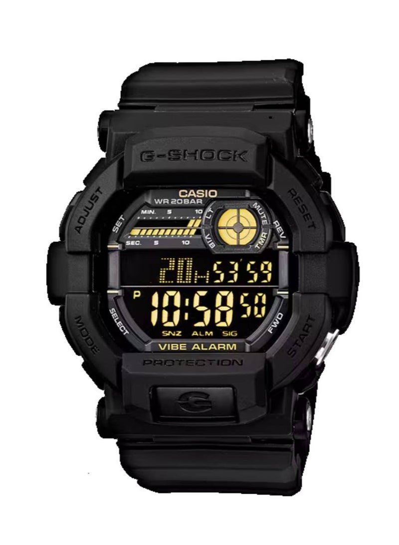 Men's Digital Asymmetrical Shape Resin Wrist Watch GD-350-1DR - 50.8 Mm