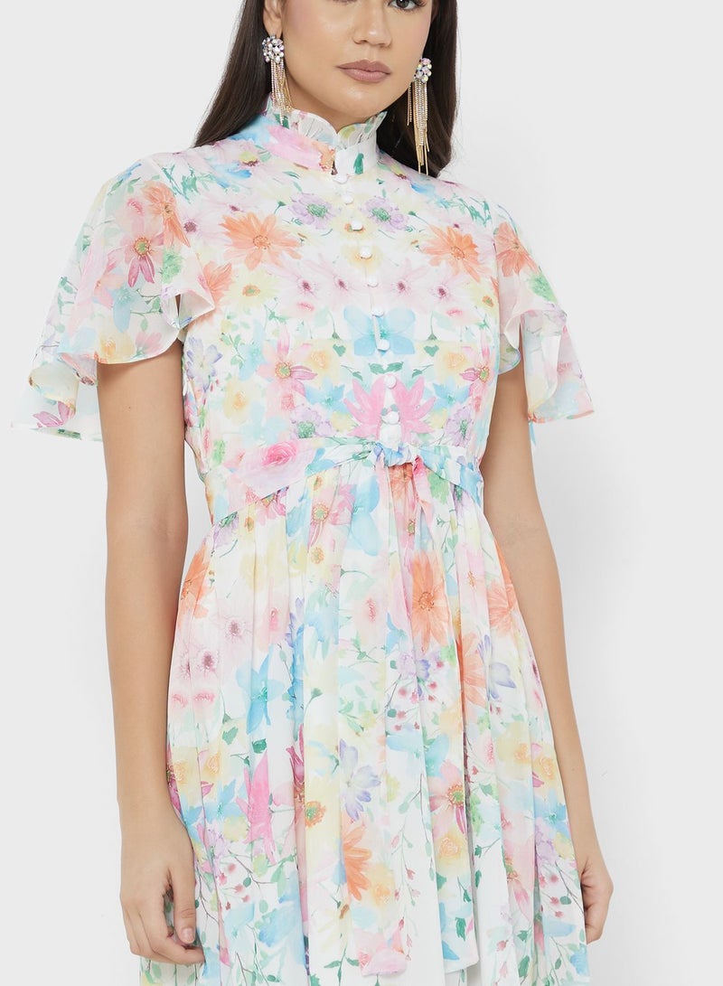 Floral Print Dress