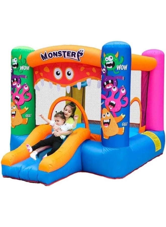 RBW TOYS Bouncy Castles Playground Trampoline Inflatable Castle Home Children's Slide Outdoor Toys Rock Climbing Naughty Castle