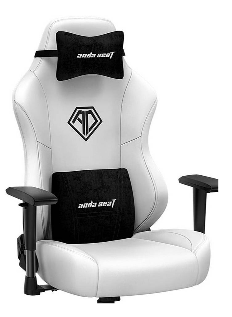 Andaseat Phantom 3 Gaming Chair, White | ‎AD18Y-06-W-PV