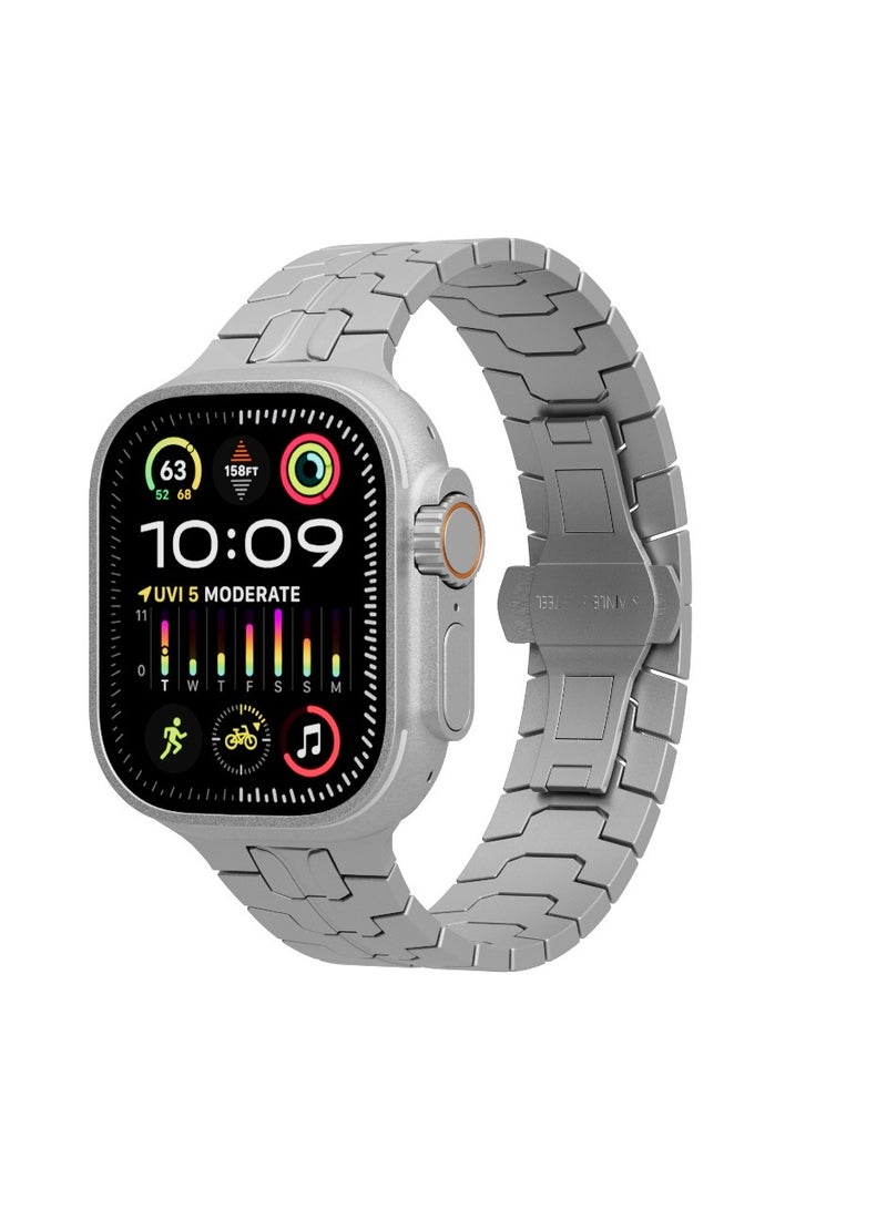 Eclipse Metal Watch Strap For Apple Watch Strap 49MM- Titanium