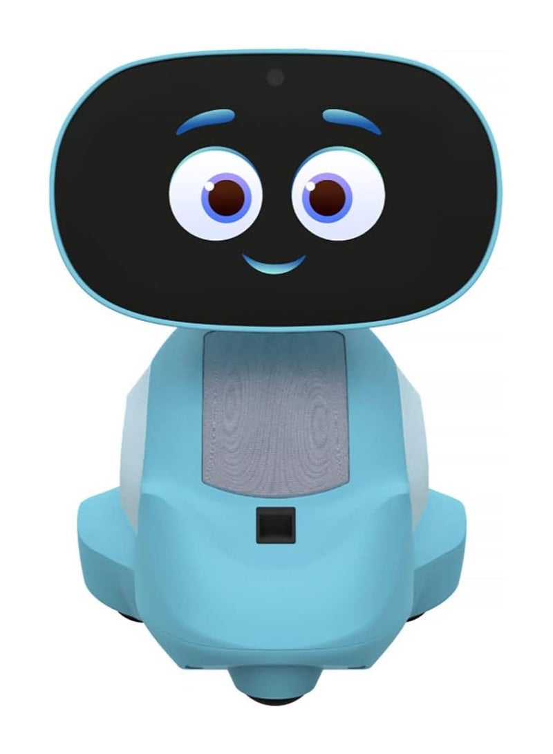 3 AI-Powered Smart Robot for Kids, STEM Learning Educational Robot, Interactive Voice Control Robot with App Control, Disney Stories, Coding Apps, Unlimited Games for Girls & Boys Ages 5-10 Blue