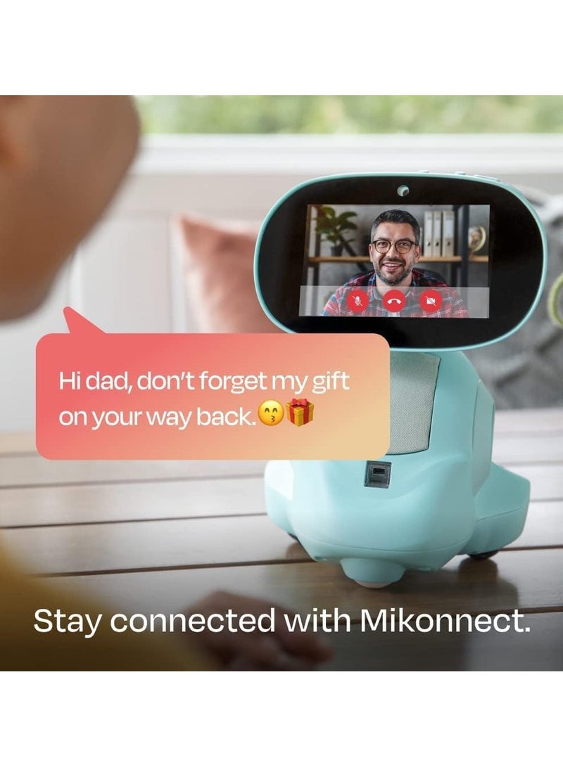 3 AI-Powered Smart Robot for Kids, STEM Learning Educational Robot, Interactive Voice Control Robot with App Control, Disney Stories, Coding Apps, Unlimited Games for Girls & Boys Ages 5-10 Blue