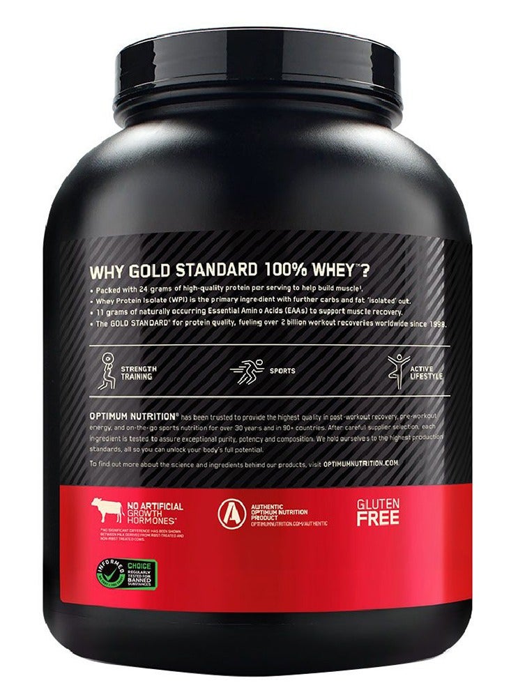 Gold Standard 100% Whey 74 Servings Double Rich Chocolate 5LB 2.27kg