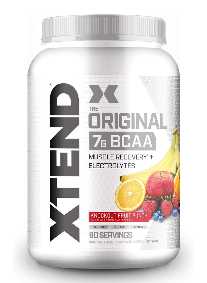 XTEND The Original 7g BCAA 1.13kg Knockout Fruit Punch Flavor 90 Serving