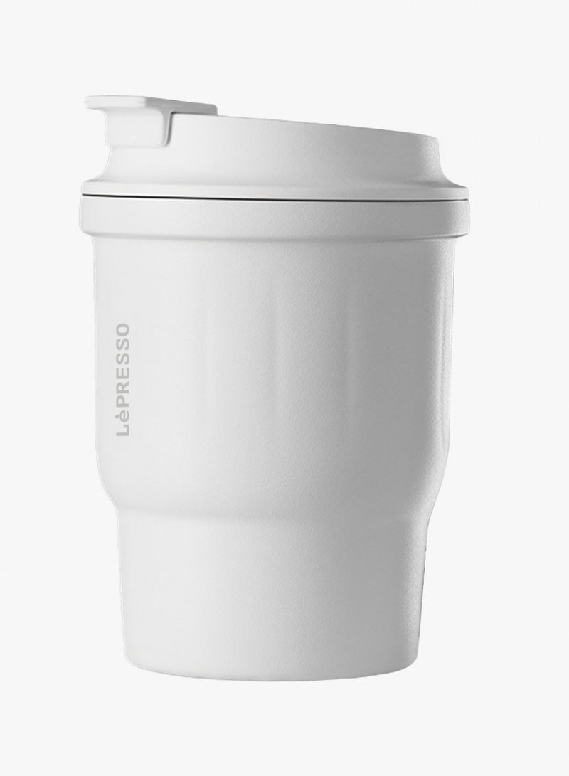 Insulated Tumbler Hot & Cold Drinks - White
