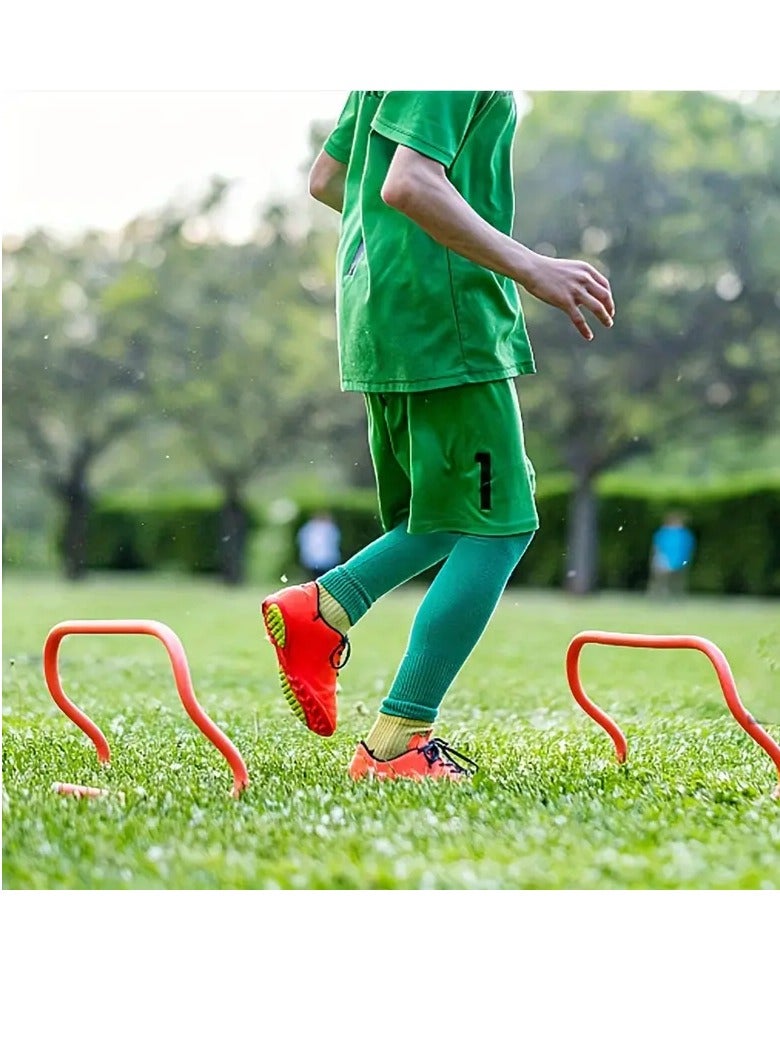 Agility Hurdles For Speed Training Athletes 23cm Pack Speed And Agility Training Equipment For Soccer Basketball Football