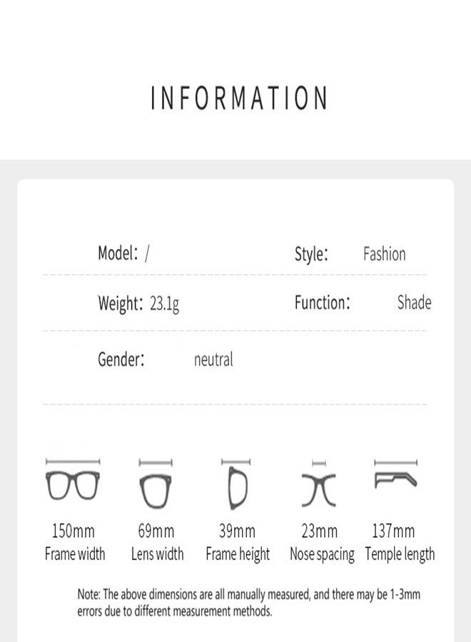 2024 New Personalized Diamond Sunglasses Luxury High Grade Bling Sunglasses Women's Sunglasses（White diamond gradient green lens）