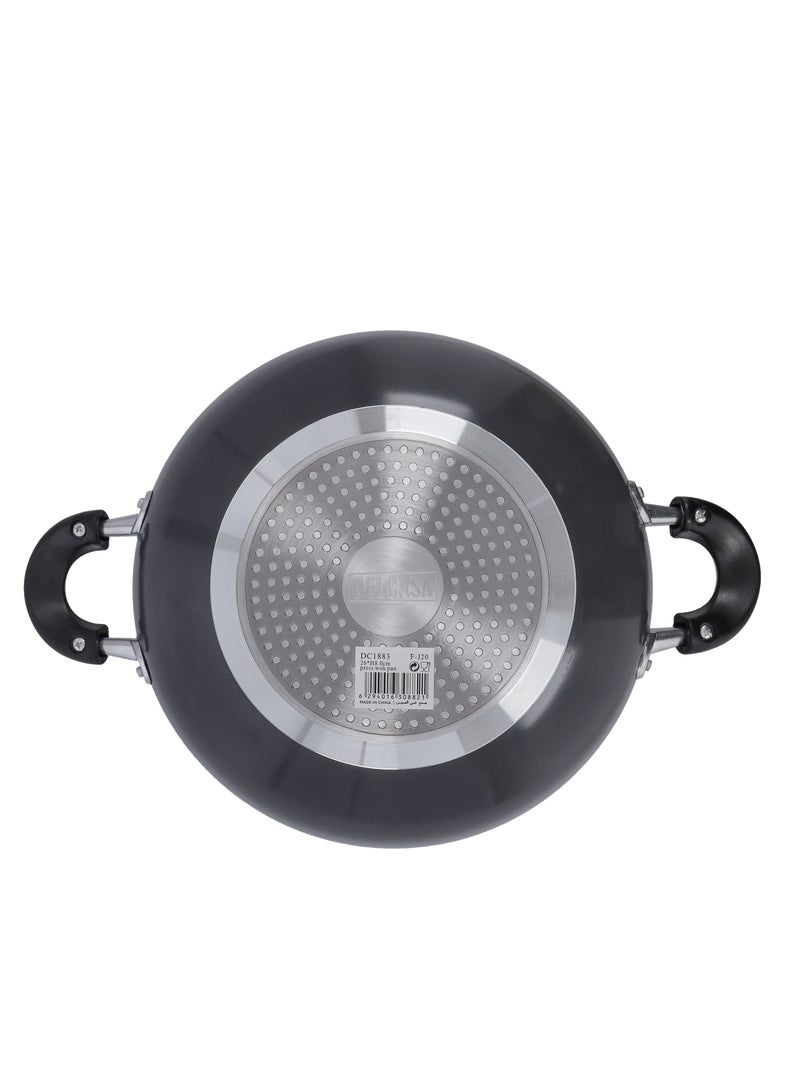 Delcasa Wok Pan 26 CM - Induction Safe Frying Pan with Durable Non-Stick 2 Layer Coating