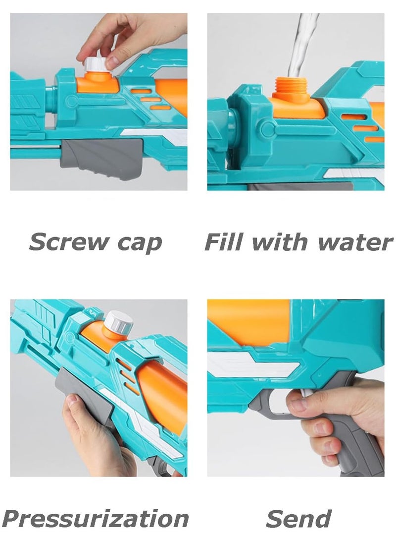 Water Gun for Kids,260ml 8m Super Blaster Toy Water Guns for Outdoor Water Fights,Beach,Sand,Summer,Pool Party Fun