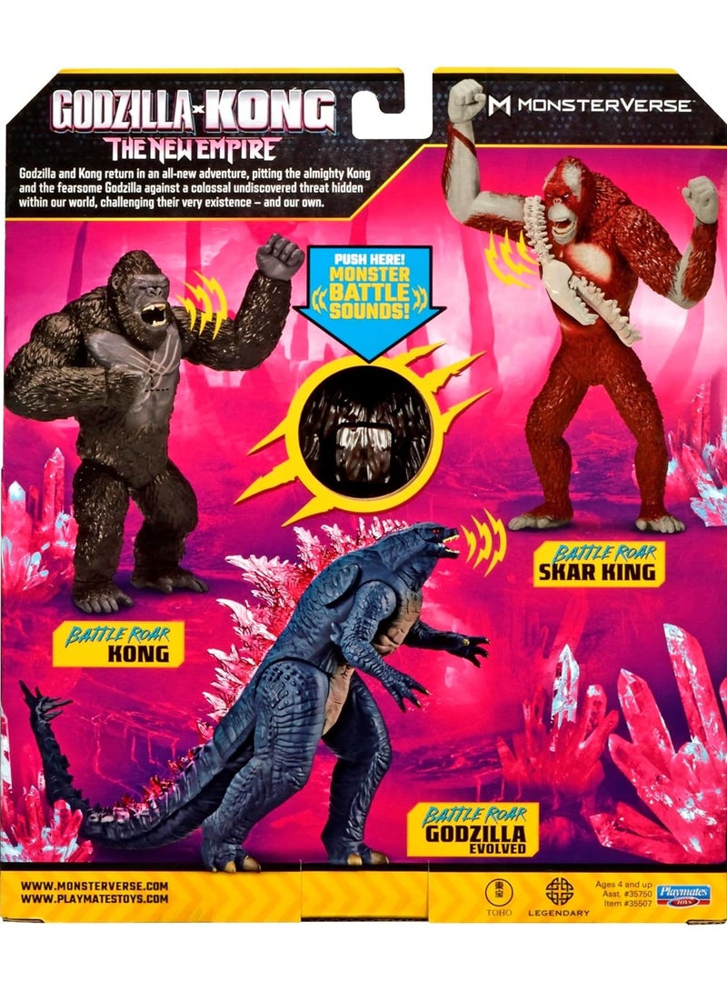 Godzilla x Kong The New Empire: Battle Roar Kong Figure - 7 Inches