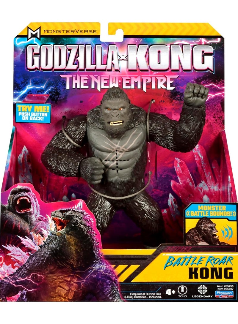 Godzilla x Kong The New Empire: Battle Roar Kong Figure - 7 Inches