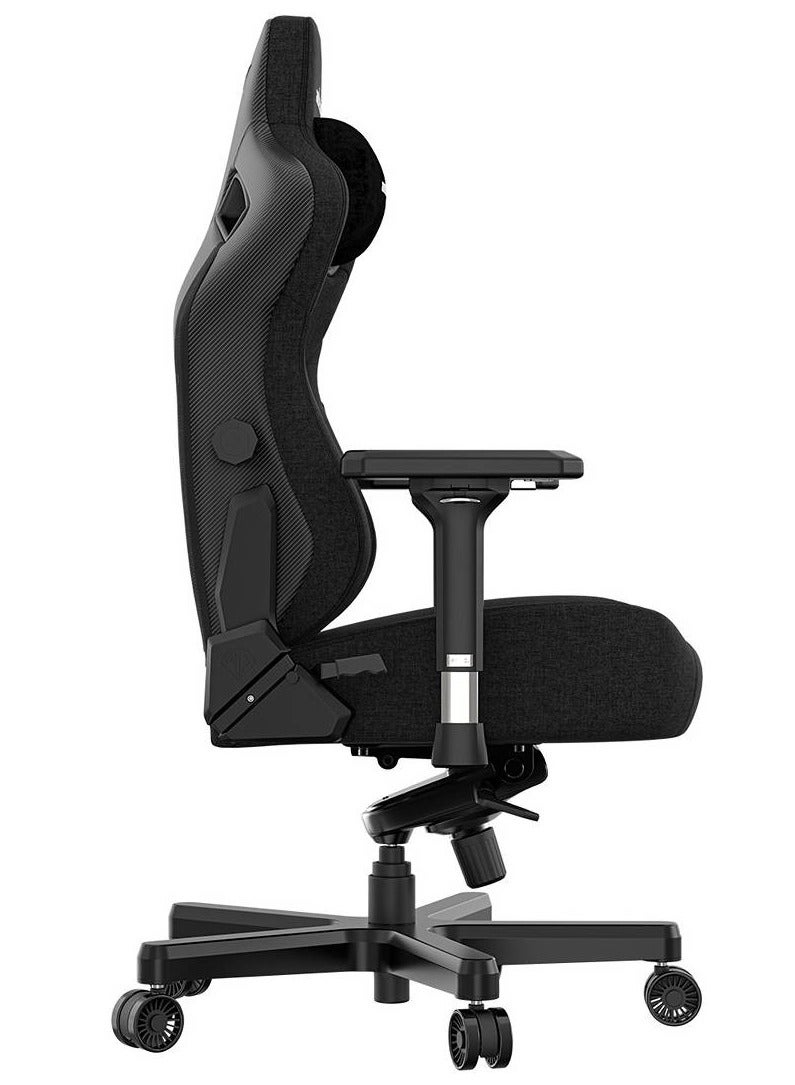 AndaSeat Kaiser 3 Series Premium Ergonomic Gaming/Office Chair, CARBON BLACK | AD12YDC-XL-01-B-CF