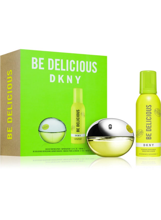 Be Delicious EDP 100ml + Refreshing Shower Mousse 150ml  Set