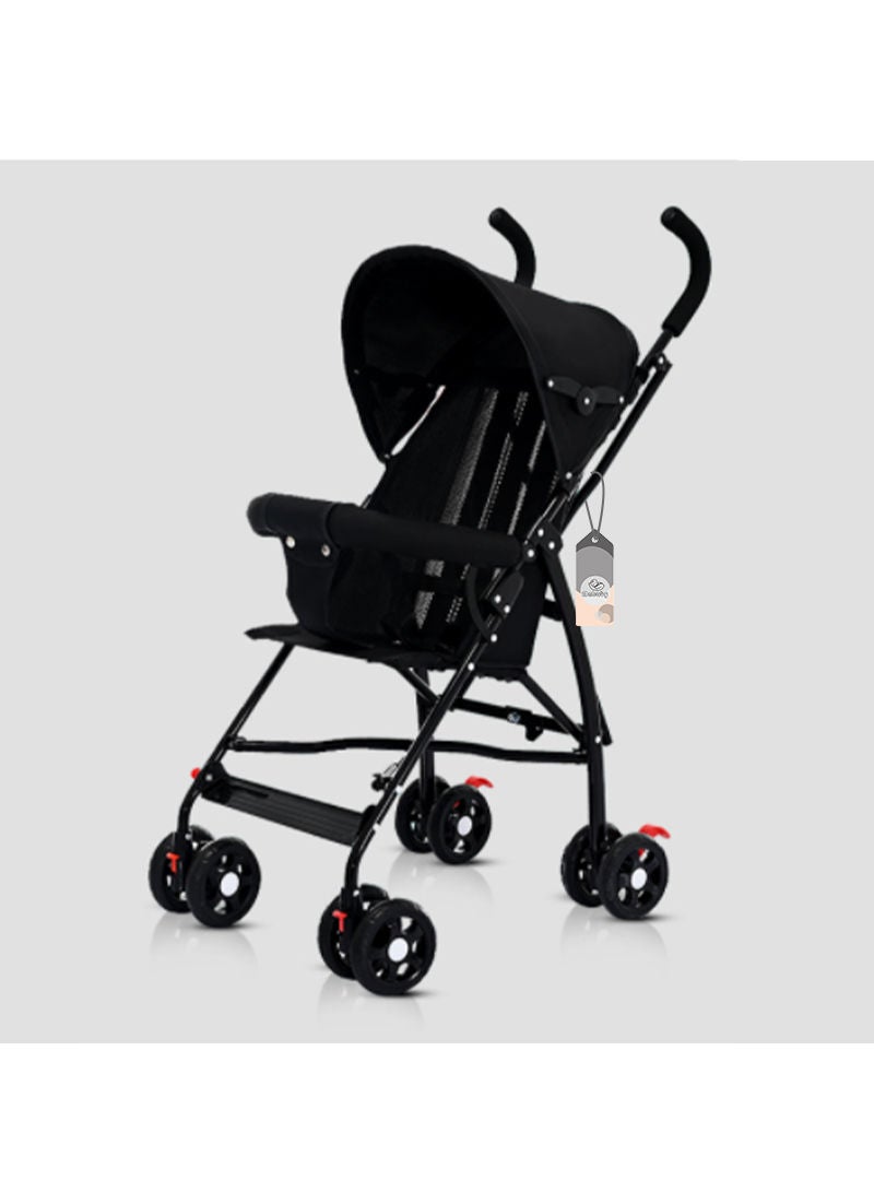 Seat and Sleeper Baby Stroller, Portable Folding Baby Stroller, Simple Umbrella Stroller